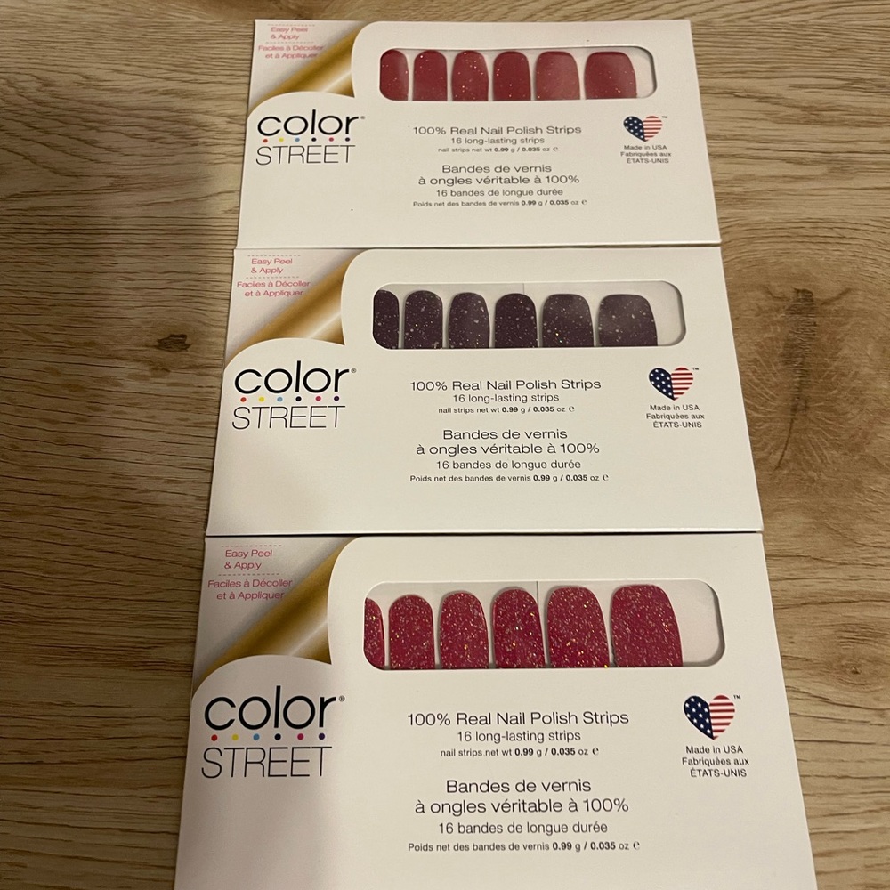 Color Street Nails - 3 sets